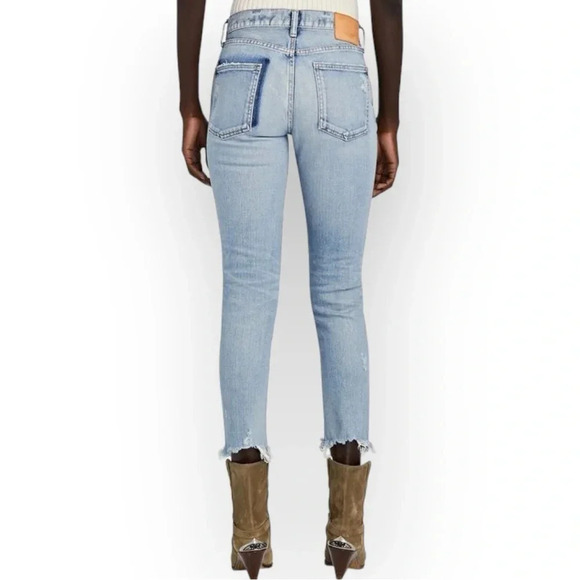 Moussy Vintage Altawoods Distressed Skinny  Jeans 25 - Picture 2 of 13